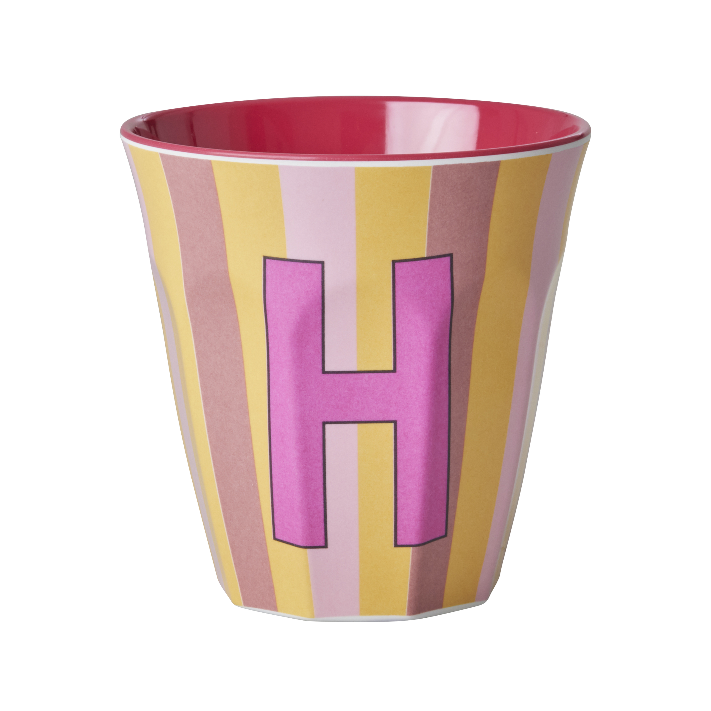 Melamine Alfabet kop, pink mix - 250 ml.